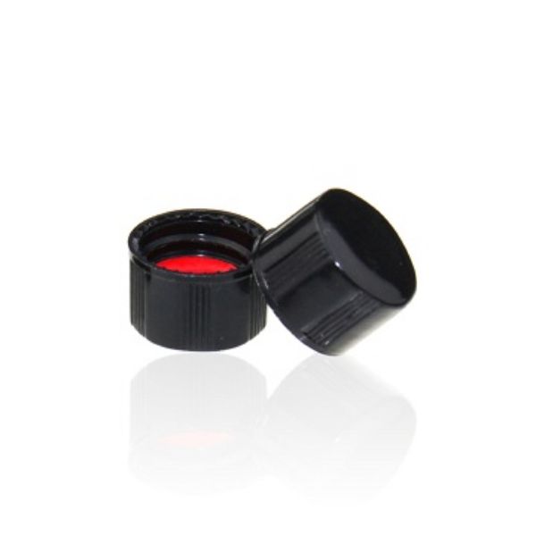 图片 欧尔13-425 黑色实心盖 配1mm厚度红膜白胶垫片